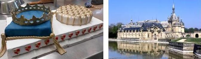Exposition de chefs-d’oeuvre pâtissiers au Château de Chantilly